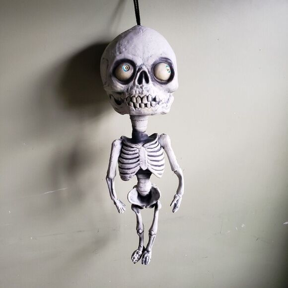 2001 Vintage Paper Magic Group Skeleton Hanging Latex...